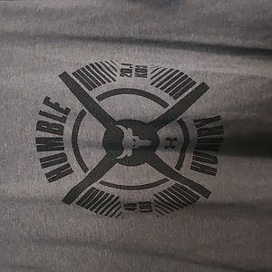 Project Rock Under Armour t-shirt, Large, grey and black.